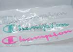 8 Colorways 3D Champion Clothing Label Vinyl Heat Transfer Stickers