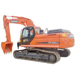 China 30 Ton Doosan DX 300 LC Excavator in South Korea Good Condition Moving Type Crawler Chain wholesale
