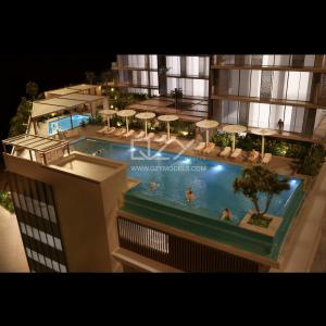China 1/100 Abu Dhabi Reem 34 Apartment Model wholesale