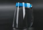 Splash - Proof Transparent Plastic Semicircle Clear Face Shield