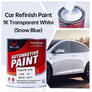 China Assorted Metallic Color 1K Car Paint Water Resistance Acrylic Resin Material wholesale