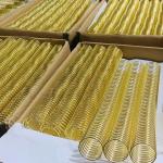 CPST Approval 38.6mm Metal Spiral Binding Coils For Calendar
