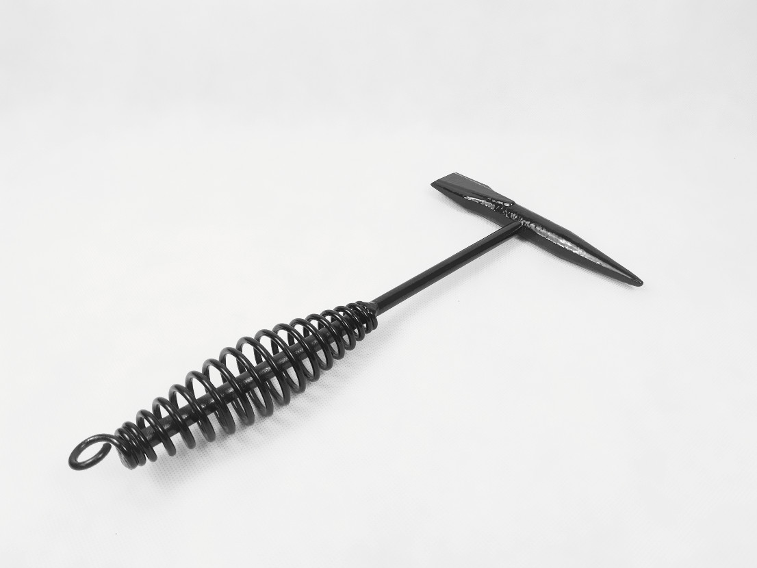 300G Forged steel Spring Handle Chipping Welding Hammer in Hand Tools (XL0167)