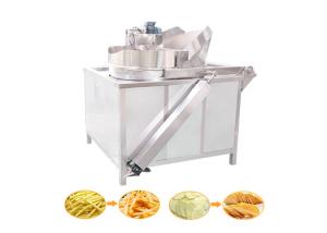 China Frozen French Fries 250kg/H Semi Automatic Fryer Machine wholesale