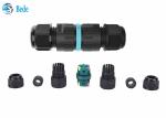M25 Quick Wiring Screwless Waterproof Cable Connectors 2 3 4 5 Pins 2 Channel