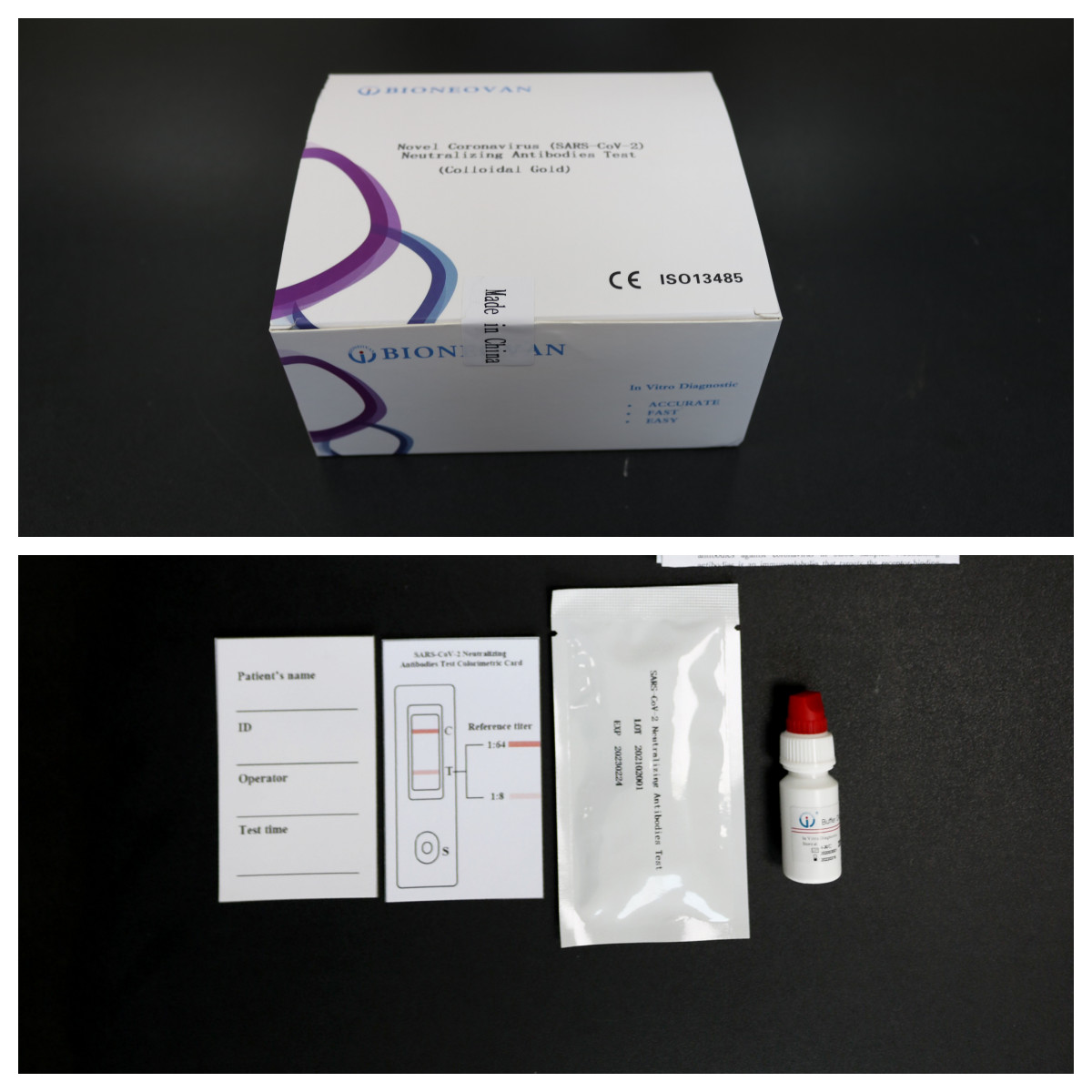 SARS-CoV-2 S1-RBD IgG Quant kit Quantitative Human Diagnostic Detect Reagent Kit