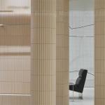 Mosaic Light Yellow Clothing Store Marble Stone Tile Long Strip Commercial