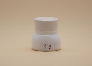 China 30g Empty Face Cream Jars Good Toughness Gasket For Makeup Constainers wholesale