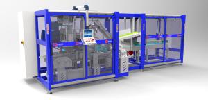 China 220V Side Push Wrap Around Cartoner Packer Machine 1000L/Min wholesale