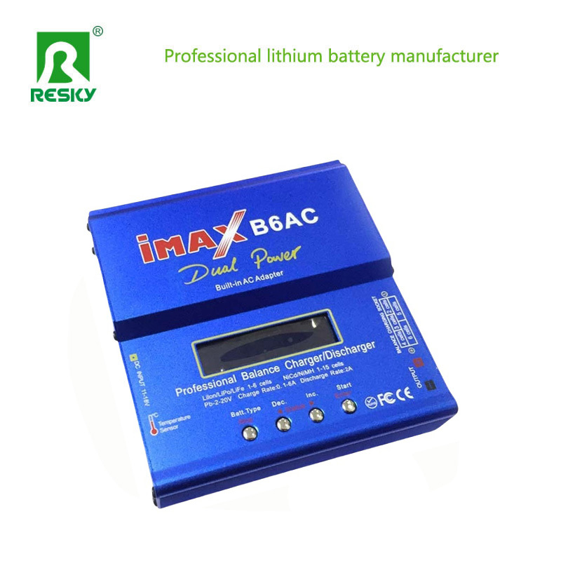 Imax B6AC RC Balance Charger 80W 6A Digital LCD Display Lipo NiMH Battery