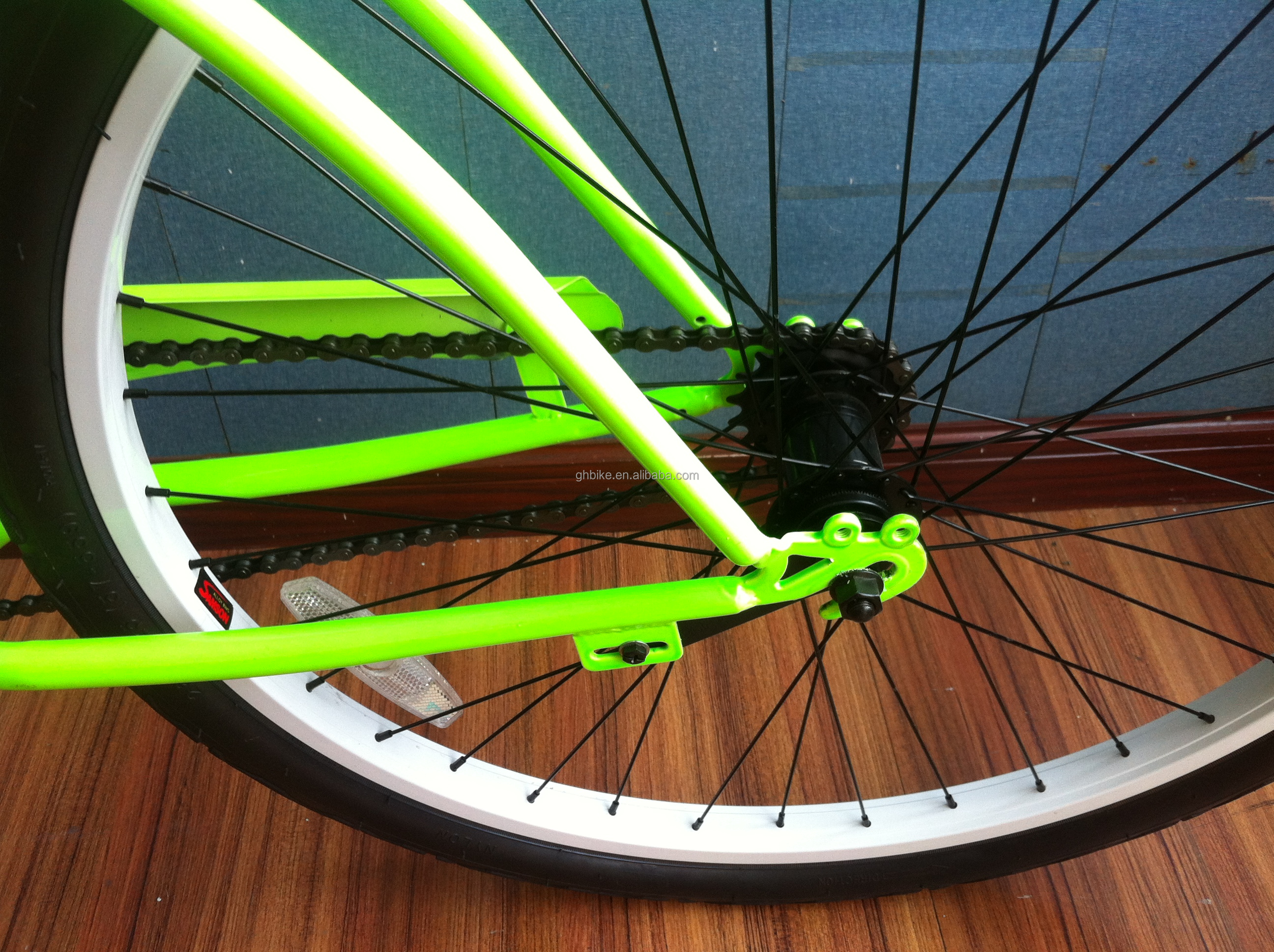 170MM Crank Comfortable Saddle 26inch Single Speed Coaster Brake Men Beach Cruiser Bike