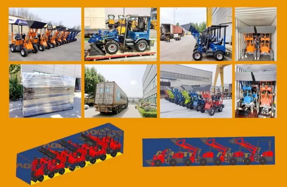 Chinese Loader Machine High Quality Battery Powered Electric Small Wheel Loader