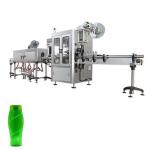 PVC sleeve shrink applicator labeling machine for round bottle glass bottle tin