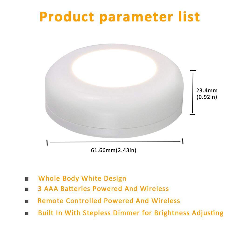 LED Motion sensor Lights,Wireless Battery-Powered LED Cabinet Light