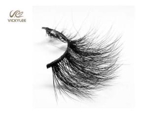 China 100% Handmade Fan Shaped 6D Russian Lashes Mink Hairs Cotton Stalk wholesale