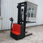 Automatic Ride On Pallet Stacker AC Motor 1500kg Customised Yellow Color