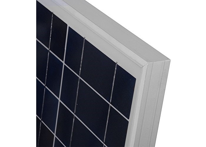 Crystalline Silicon Solar Panels , 40 Watt Solar Panel Alligator Clip Connector