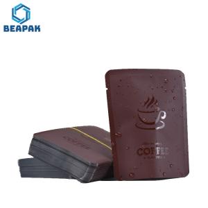 China Side Gusset Aluminum Foil 50Pcs Drip Coffee Filter Bags wholesale