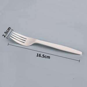 China 16.5CM Pla Compostable Bulk Plastic Forks Disposable Cutlery wholesale