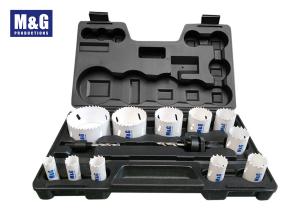 China Hex Shank / Arbor Diamond Tip Drill Bit Industrial Bi - Metal Holesaw Set wholesale