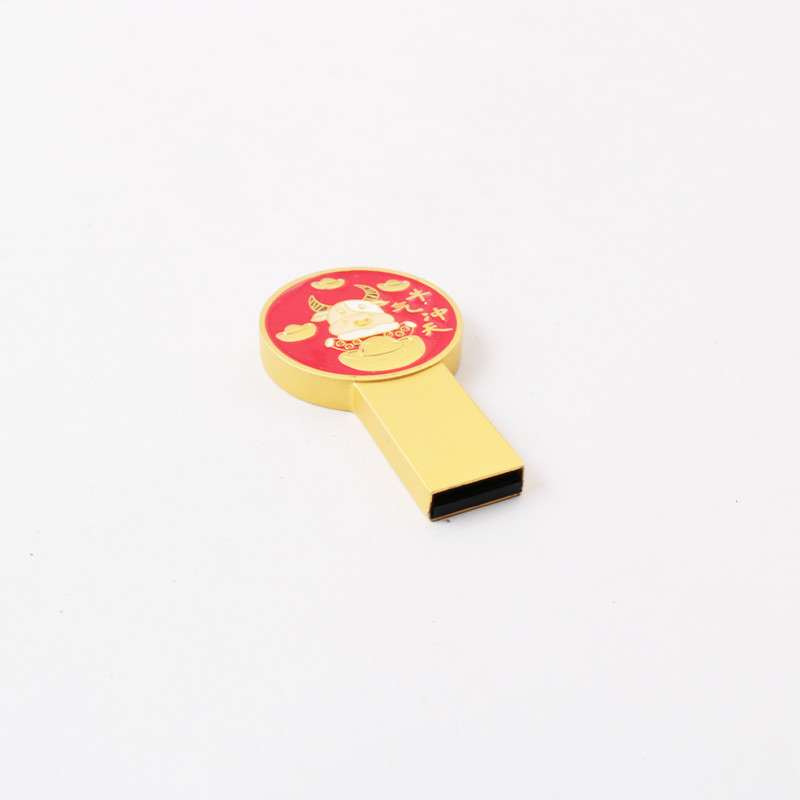 Logo Print Shockproof -20°C To 85°C Metal USB Flash Drive 8-15MB/s Write