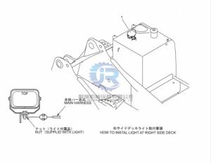 China YT80S00002F2 Light Excavator Wear Parts For SkSK330-8 SK350LC-8 wholesale