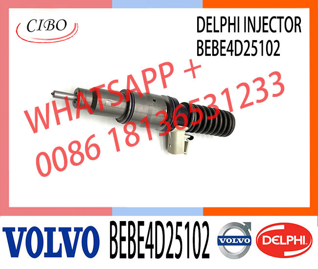 Diesel Electronic Unit Fuel injector 3801391 BEBE4D25002 BEBE4D25102 for VOL MD13 EURO 5 MED POWER