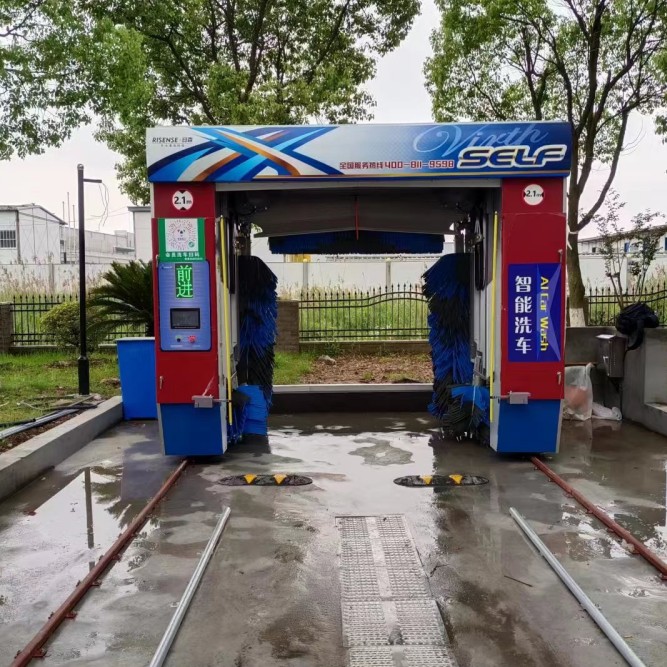 20.16kw Output Power Automatic Rollover Car Wash Machine For Economic Cleaning