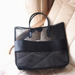 China promotional Clothes Toys Carry All Sand Away Beach Bag Mesh Tote Bag wholesale