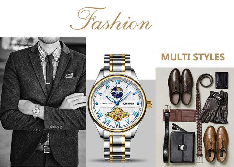 Hot sale oem watch online shopping quick shipping watches men luxury brand automatic mechanical wristwatches