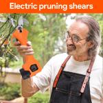 SWANSOFT 25mm Battery powered pruning shear cutting electric pruner