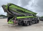 56m Sweden Scania New Concrete Pump Truck , 4 Axle Truck High Safety 180CBM