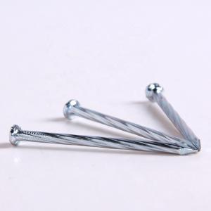 China Galvanized Steel Concrete Nails Spiral Twisted Cement Nails Series wholesale
