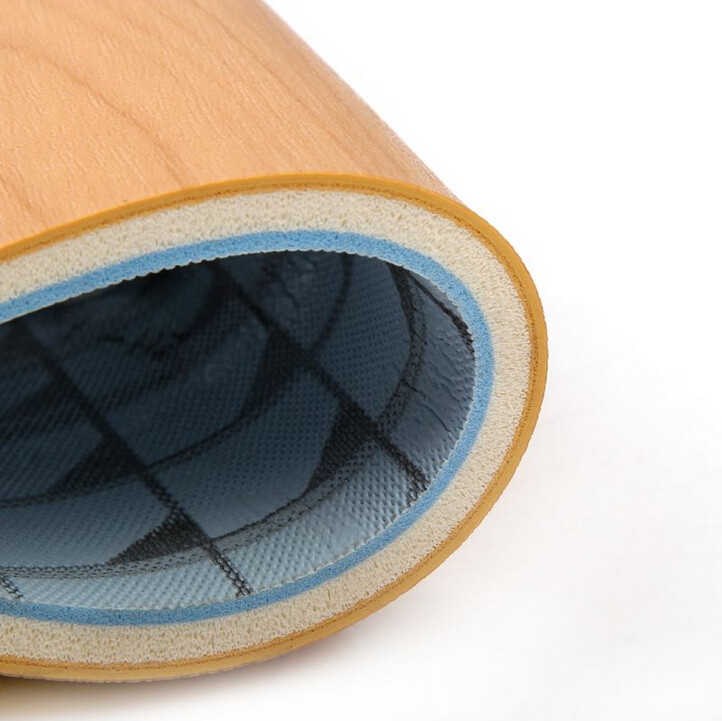 Gem Stone Style PVC Vinyl Floor Covering For Badminton Court 1.2mm - 1.5 Mm Wear Layer