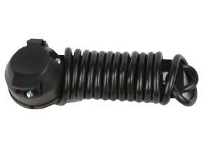 China Black OEM Standard Straight 12v 7 Pole Trailer Cable wholesale