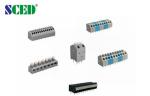 Pitch 3.5mm Wiring Terminal Blocks 300V 10A PA66 Plastic Brass