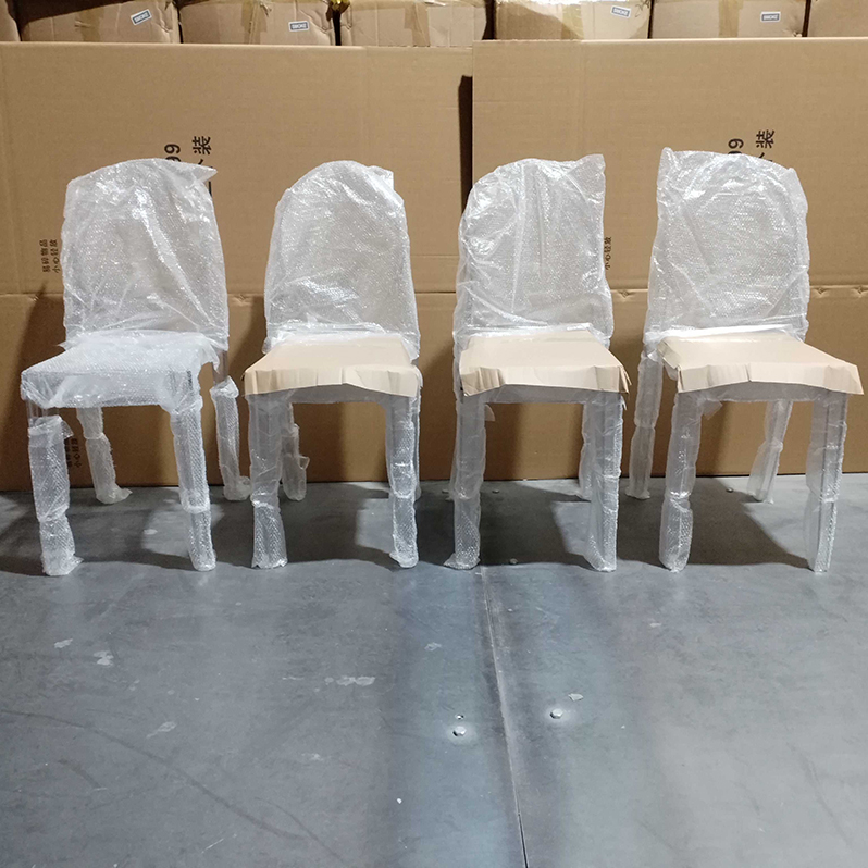 Polypropylene Transparent Chiavari Chairs Champagne Clear Acrylic Chiavari Chairs