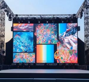 China 14bits P4.81 Rental Led Display 500x1000 For Football Stadium Customized wholesale