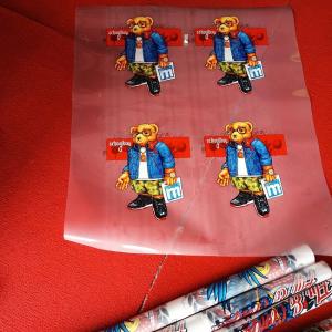 China 30cm x 40cm Heat Transfer Vinyl Sheets Laminate Adhesive Tape Bonding Tape Fabric wholesale