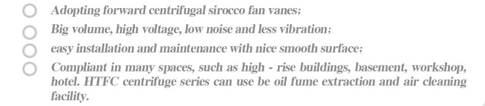 DHF blowers and fans/ventilation blowers/centrifugal blowers