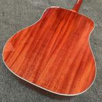 Custom 41 Inch Hummingbird Gibson Style Acoustic Guitar in Heritage Cherry