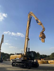 China 15 Meter Hydraulic Pile Driving Machine Pile Hammer Eco Friendly wholesale