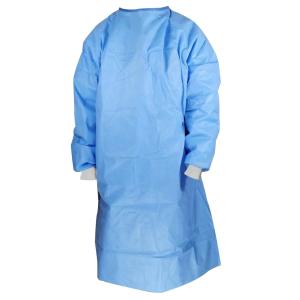 China Non Toxic Protective PE PP CPE Plastic Isolation Gowns wholesale