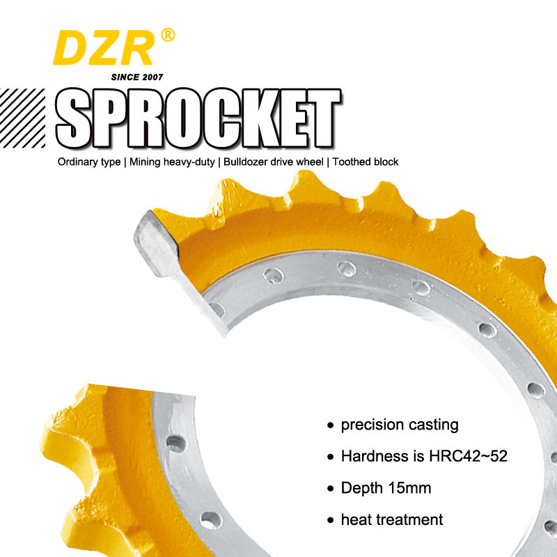 D375 Excavator Sprocket Segment 195-27-33110/1 KM1285 185-18-00001 For Construction Machinery Spare Parts