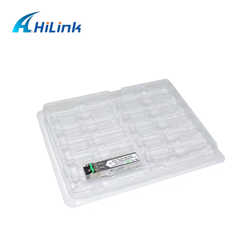 1000BASE 1.25G 1550nm 120KM LC Connector WDM SFP Transceiver Module