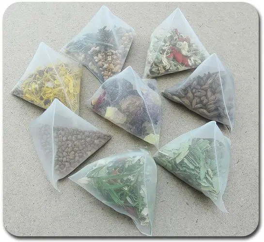 Chinese Herbal Teabag Packaging Machine 1-8g Pyramid Tea Bag Machine