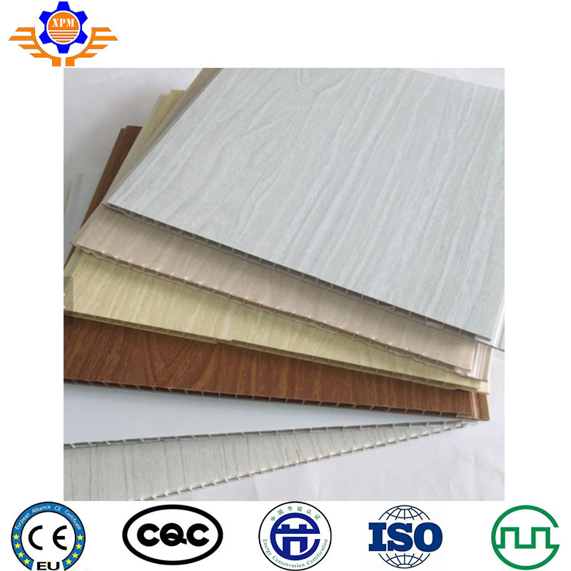 3mm 250kg/H WPC PVC Wall Panel Extrusion Line Production Ceiling Panel Making Machine