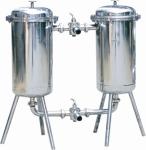 Manufacturing Plant Food Sanitary Stainless Steel Dairy Milk Filter Duplex
