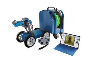 China Computer Controlled CCTV Inspection Camera , Lightweight Sewer Robot Camera wholesale
