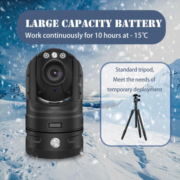 20X Optical Zoom 4G PTZ Camera Omnidirectional Surveillance Ball Camera